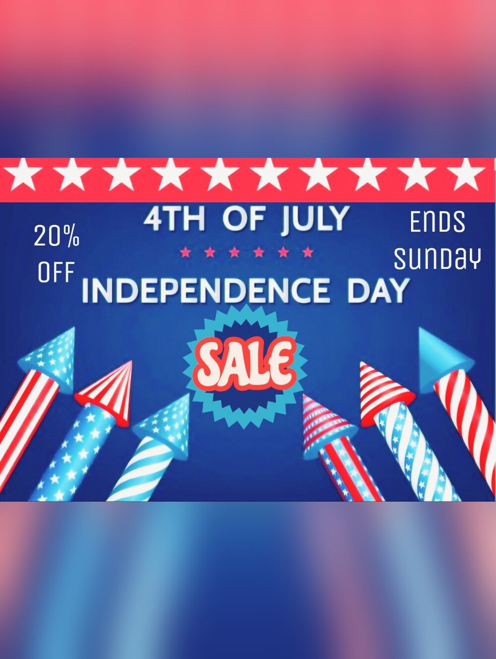🇺🇲4TH OF JULY SALE